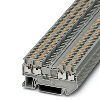 Bloc de jonction simple, Push-in, 0,14 - 1,5mm², gris