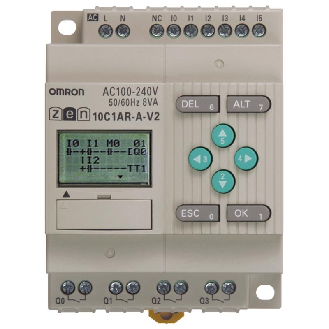 Bloc logique programmable 6E/4S RELAIS 110/220VAC-Lire la description