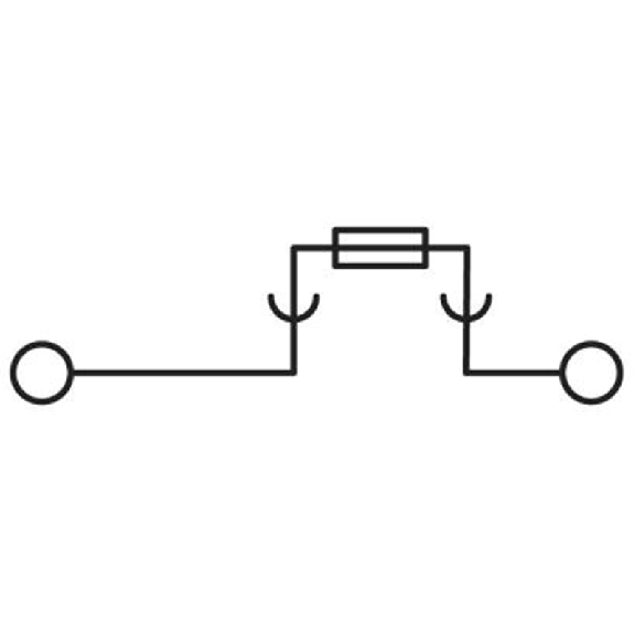 Bloc de jonction-fusibles, Push-in, 0,2 - 6mm², 6,3A, 500V, G/5x20-Lire la description