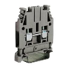 Bloc de jonction de passage, à vis, 4mm², 41-45 A, 1000V, gris (A4)