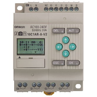 Bloc logique programmable 9 E/S 110/220 VAC RELAIS CONS RS485-Lire la description