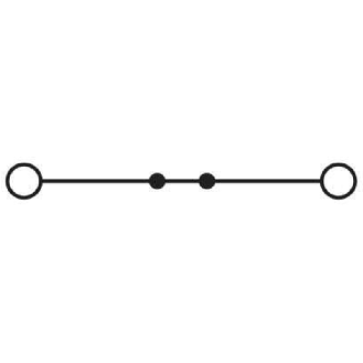 Bloc de jonction simple, Push-in, 0,14 - 4mm², 24A, 800V, rouge-Lire la description