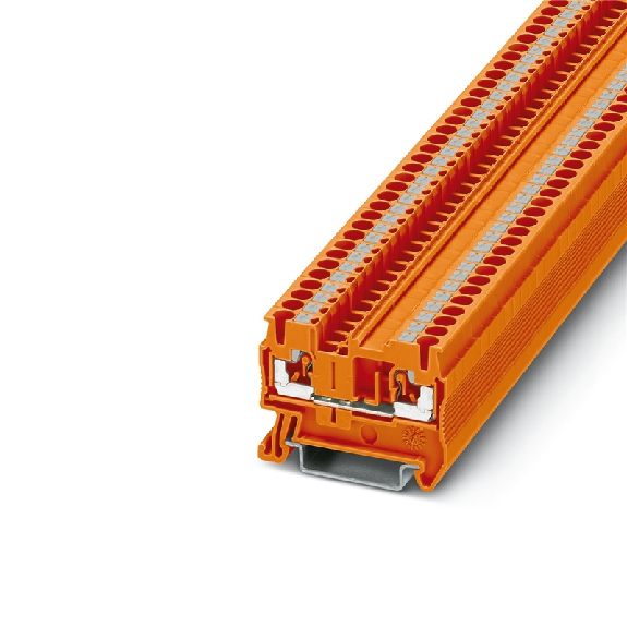 Bloc de jonction simple, Push-in, 0,14 - 4mm², 24A, 800V, orange-Leggi tutto
