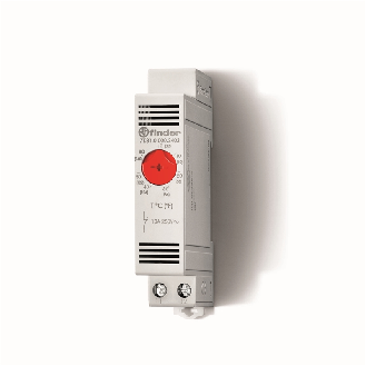 Thermostat d'armoire 1NF pour chauffage 10A, IP20, temp -20 à +60°C-Lire la description