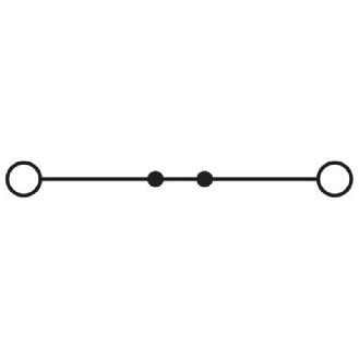 Bloc de jonction simple, Push-in, 0,5 - 10mm², noir-Lire la description