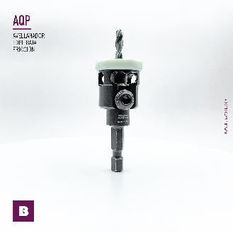 Avellanador de baja fricción con tope de profundidad - AQP4014SC-Leer más