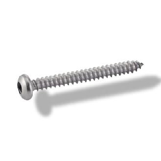 Vis Tôle Inox Tête Cylindrique 4.8X13 Carré DIN 7981-Lire la description