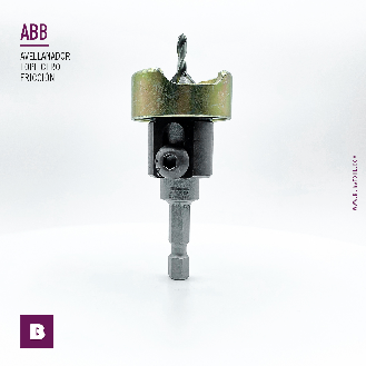 Avellanador con Broca HSS cero fricción con tope PRO - ABB2404S-Leer más