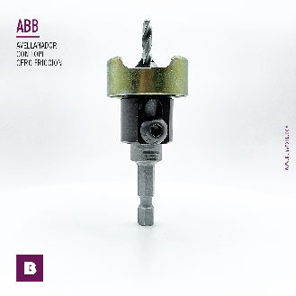 Avellanador con Broca HSS cero fricción con tope PRO - ABB4004SC-Leer más