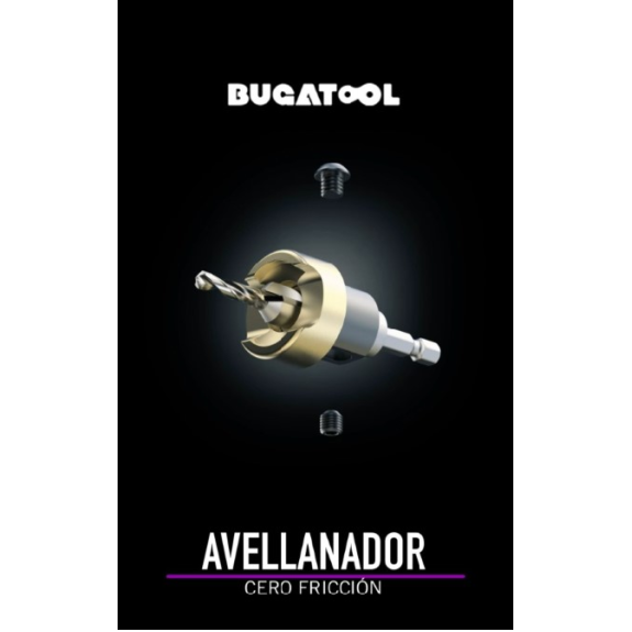 Avellanador con Broca HSS cero fricción con tope PRO - ABB3204S-Leer más