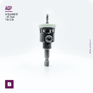 Avellanador de baja fricción con tope de profundidad - AQP3204SC-Leer más