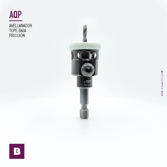 Avellanador de baja fricción con tope de profundidad - AQP3204SC-Leer más