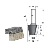 Fresa industrial de carburo de enrasar lavabos  S12