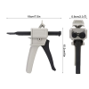 Pistola manual de pegamento Bi-componente para cartuchos Corian y Krion 50 ml 1:10