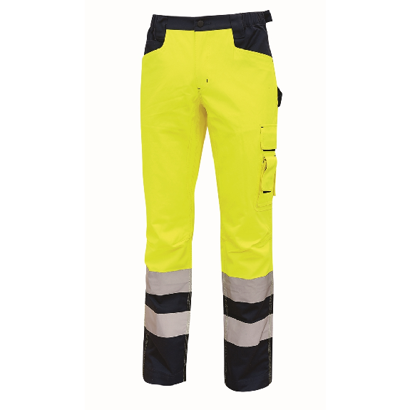 U-Power - Pantalon de travail jaune haute visibilité RADIANT-Lire la description