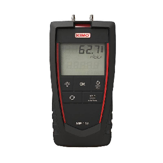 Micromanomètre portable, capteur de pression intégré 0 à ± 2000 mbar-Lire la description