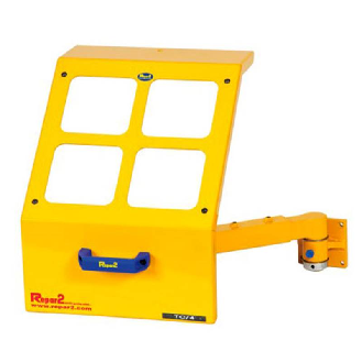 Protecteur pour tours polycarbonate fix. avant sans microrupteur-Lire la description