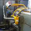 Protecteur pour tours polycarb. A3 Ø300mm larg.240mm sans microrupt.