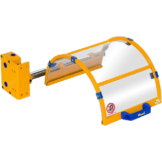 Protecteur pour tours polycarb. A1 Ø600mm larg.240mm avec microrupt.-Lire la description