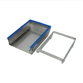 Capot de protection IP56 en inox 176x245x55mm (LxHxP)-Lire la description