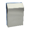 Capot de protection IP56 en inox 176x245x55mm (LxHxP)