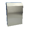 Capot de protection IP56 en inox 233x330x55mm (LxHxP)