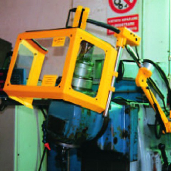 Protecteur pour fraiseuses en polycarbonate avec microrupteur-Lire la description