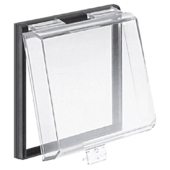 Capot de protection 96x96 à charnière IP 65-Lire la description
