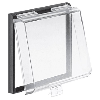 Capot de protection 96x96 à charnière IP 65