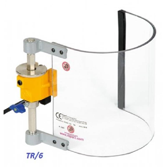Protecteur de perceuse avec microrupteur (170xh200mm Polyc. 5mm)-Lire la description