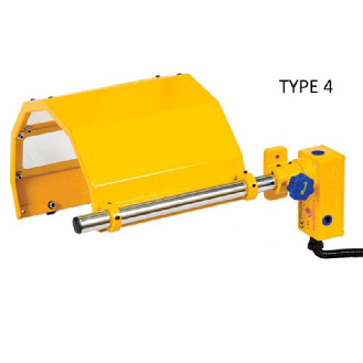 Protecteur pour tours métal polycarb. A3 Ø400mm larg.240mm avec micro-Lire la description