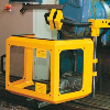 Protecteur pour fraiseuses polycarb. larg.450mm microrupt, à droite