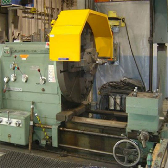 Protecteur pour tours métal larg.1500mm 2 microrupteurs-Lire la description