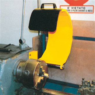 Protecteur pour tours métal A3 Ø600mm larg 240mm avec microrupt.-Lire la description