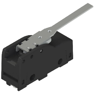 Microrupteur Levier (l= 54mm) 1NO+1NF, bornes à vis-Lire la description