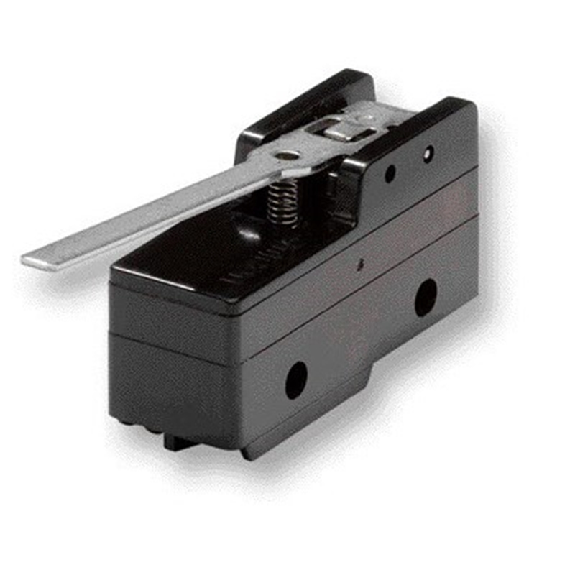 Microrupteur Poussoir fileté à galet étanche SPDT 0.1A-30VDC, à vis-Lire la description