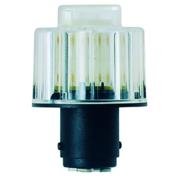 Ampoule DEL 24V TRANSPARENT (B15d)-Lire la description
