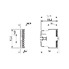 Module 16 sorties numériques, TOR, 24VDC, 500 mA, 1 fil, IP20