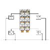 Module 16 sorties TOR, 24VDC, 500 mA, IP20, Axioline F