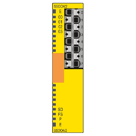 Module de sécurité pour sorties numériques 24VDC, 2A-Lire la description