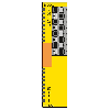 Module de séc. sorties TOR: 4 (monocanal) 2 (2 canaux) 24VDC, 2A