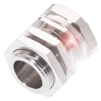 Suppport pour détecteurs Ø18 mm et M18, Ø 30 x 36 mm, Laiton-Lire la description