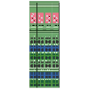 Module 16 sorties TOR 24Vdc 500mA, IP20, Inline