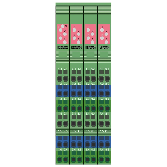Module 16 sorties TOR 24Vdc 500mA, IP20, Inline-Lire la description