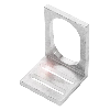 Suppport pour détecteurs M30, 40x40x60mm, aluminium, fixation vis M5