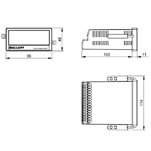 Module d'affichage interface P, 2x Relais Module d'affichage interface P, 2x Relais-Lire la description