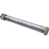 Lum. pour 2 tubes LED T8 G13 1500mm - 2 entrées M25 (sans PE)