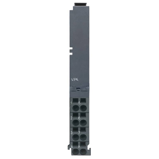 Module bornier répartiteur, 4 x 24Vdc, 4 x 0Vdc clamps-Lire la description