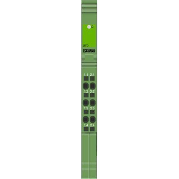 Module de mesure de température à 2 entrées-Lire la description