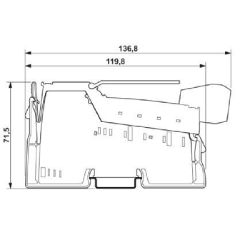 Module 2 entrées, 0-20 mA, 4-20 mA, ±20 mA, 0-10 V, ±10 V, 2 fils-Lire la description